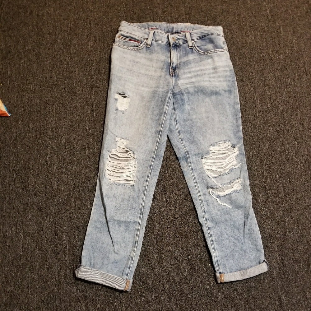 Adorable Tommy Boyfriend Slouch Jeans